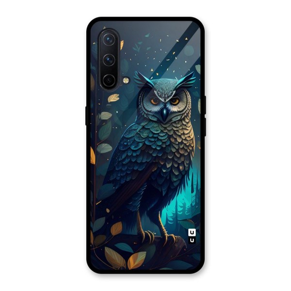 The Cunning Owl Glass Back Case for OnePlus Nord CE 5G