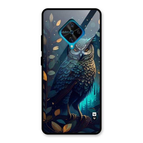 The Cunning Owl Glass Back Case for Vivo S1 Pro