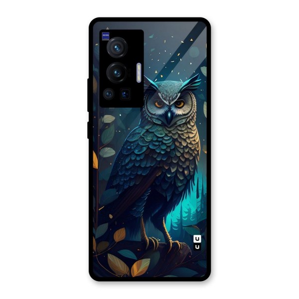 The Cunning Owl Glass Back Case for Vivo X70 Pro