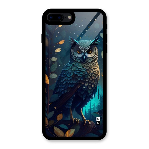 The Cunning Owl Glass Back Case for iPhone 7 Plus
