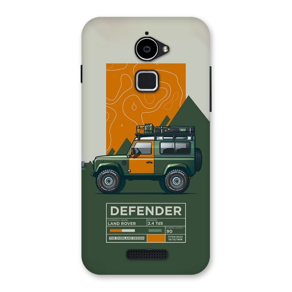 The Defence Car Back Case for Coolpad Note 3 Lite