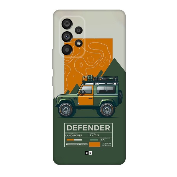 The Defence Car Back Case for Galaxy A53 5G