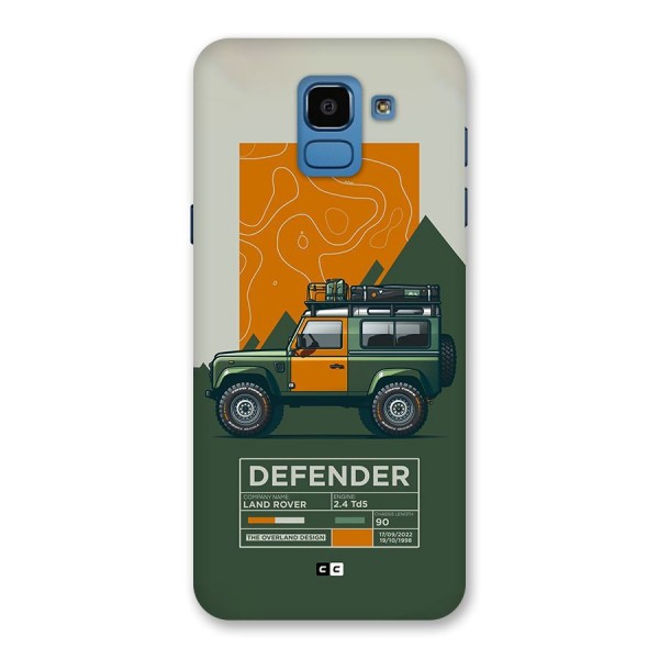 The Defence Car Back Case for Galaxy On6