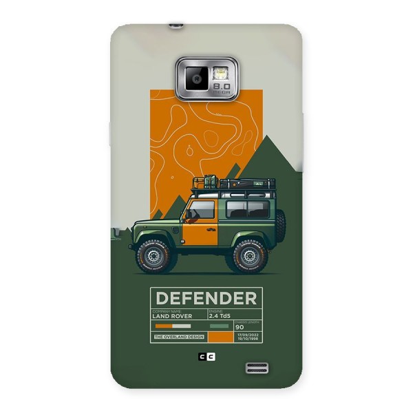 The Defence Car Back Case for Galaxy S2