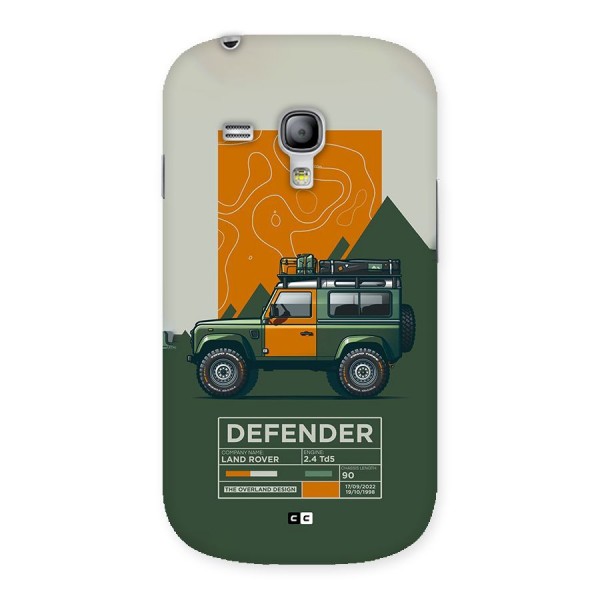 The Defence Car Back Case for Galaxy S3 Mini