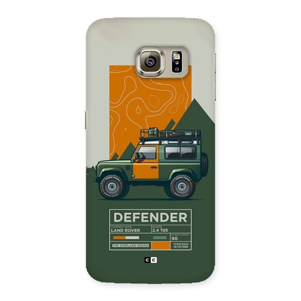 The Defence Car Back Case for Galaxy S6 Edge Plus