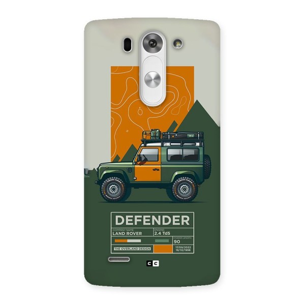 The Defence Car Back Case for LG G3 Mini