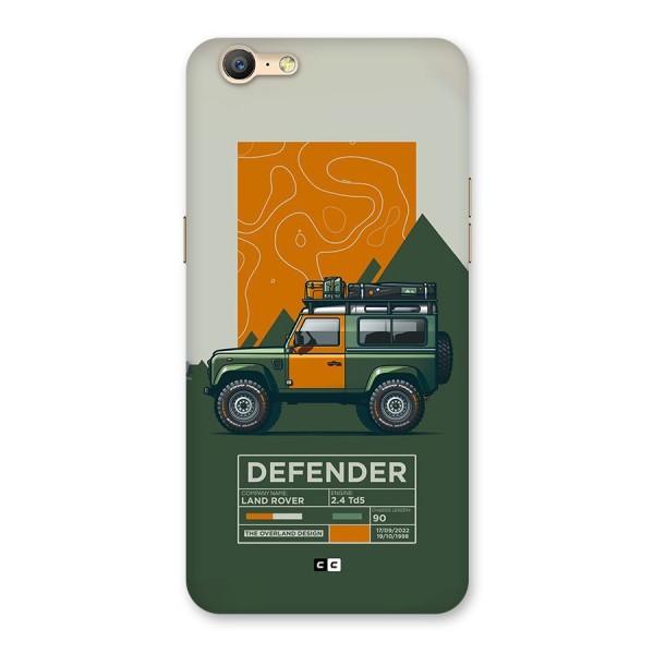 The Defence Car Back Case for Oppo A39