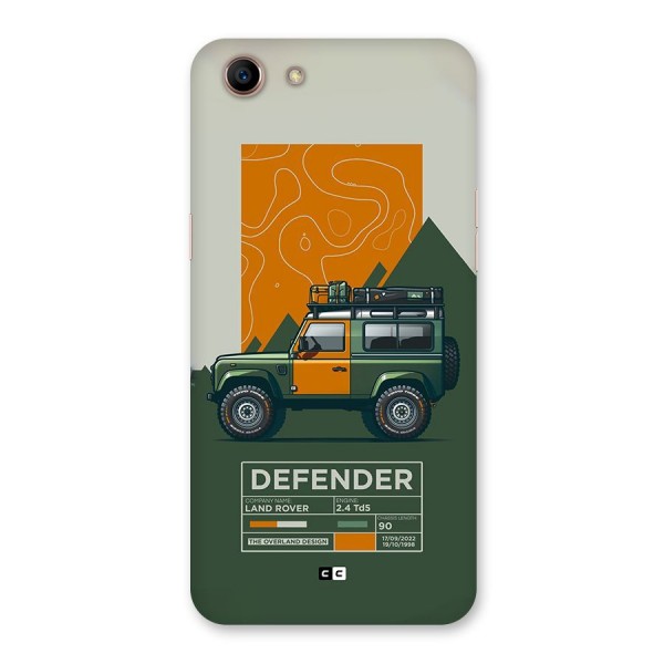 The Defence Car Back Case for Oppo A83 (2018)