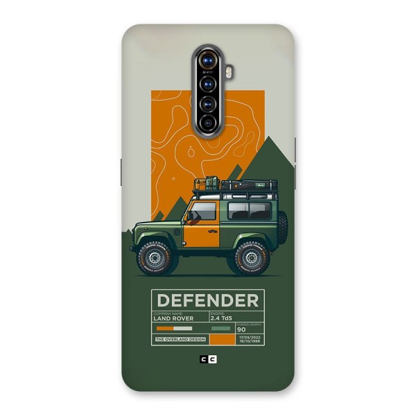 The Defence Car Back Case for Realme X2 Pro
