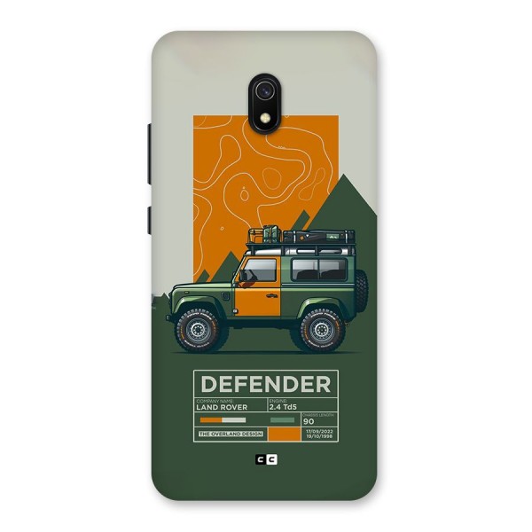 The Defence Car Back Case for Redmi 8A