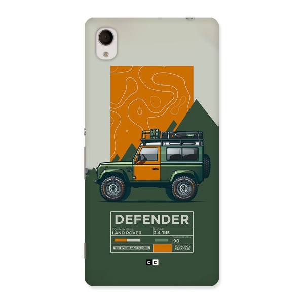 The Defence Car Back Case for Xperia M4