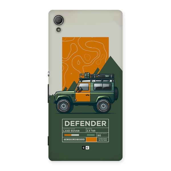 The Defence Car Back Case for Xperia Z4