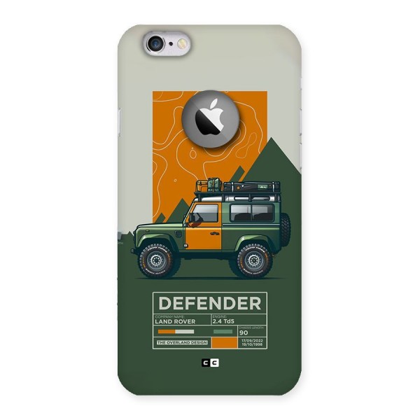 The Defence Car Back Case for iPhone 6 Logo Cut