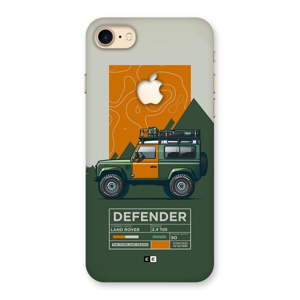 The Defence Car Back Case for iPhone 7 Apple Cut