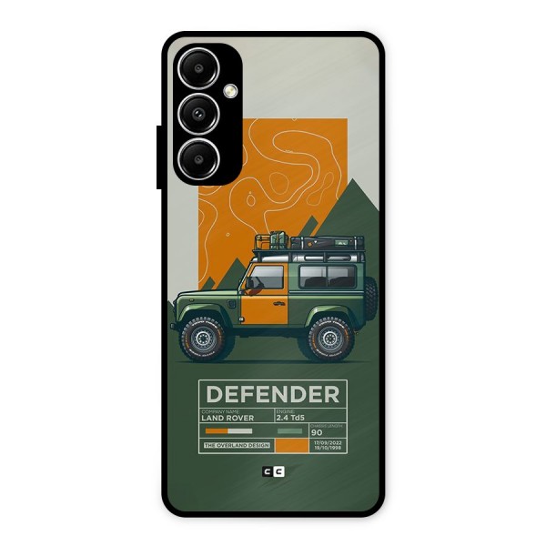 The Defence Car Metal Back Case for Galaxy A05s