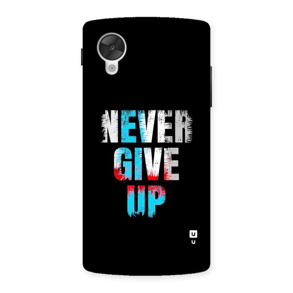 The Determined Back Case for Google Nexus 5