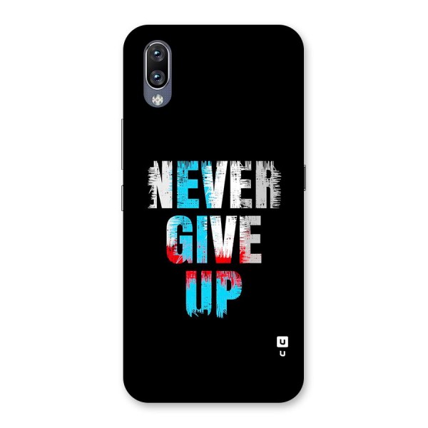 The Determined Back Case for Vivo NEX