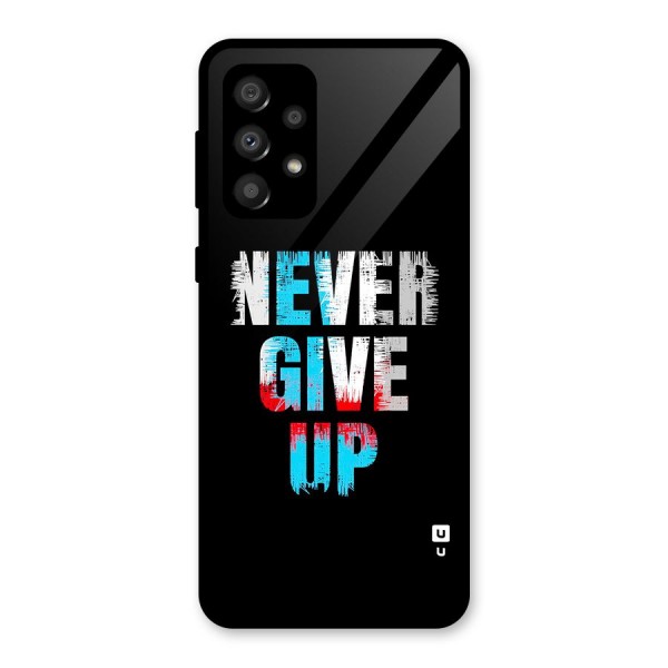 The Determined Glass Back Case for Galaxy A32