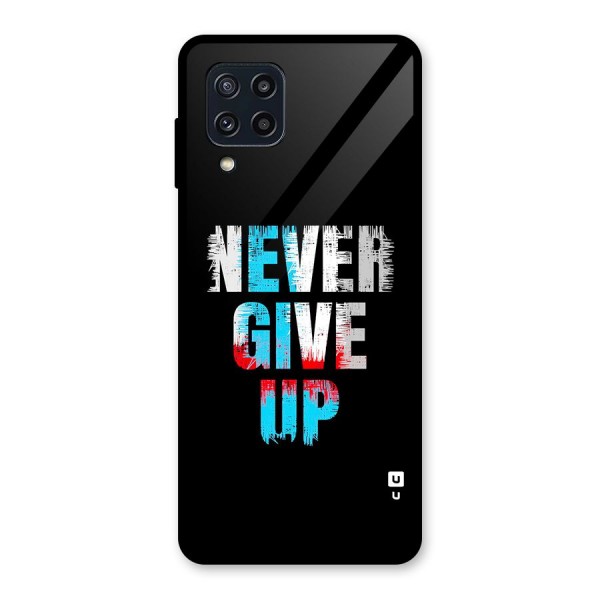 The Determined Glass Back Case for Galaxy M32