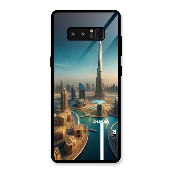 The Dubai Glass Back Case for Galaxy Note 8