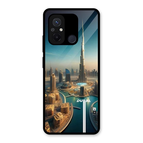 The Dubai Glass Back Case for Redmi 12C