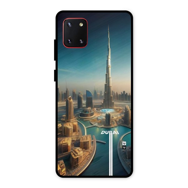 The Dubai Metal Back Case for Galaxy Note 10 Lite