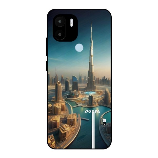 The Dubai Metal Back Case for Redmi A1 Plus