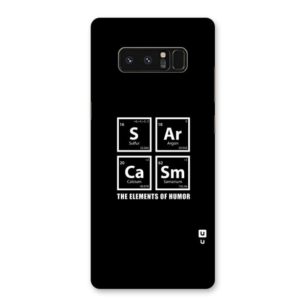 The Elements of Humor Back Case for Galaxy Note 8
