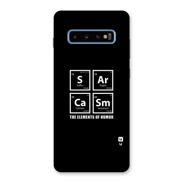 The Elements of Humor Back Case for Galaxy S10 Plus
