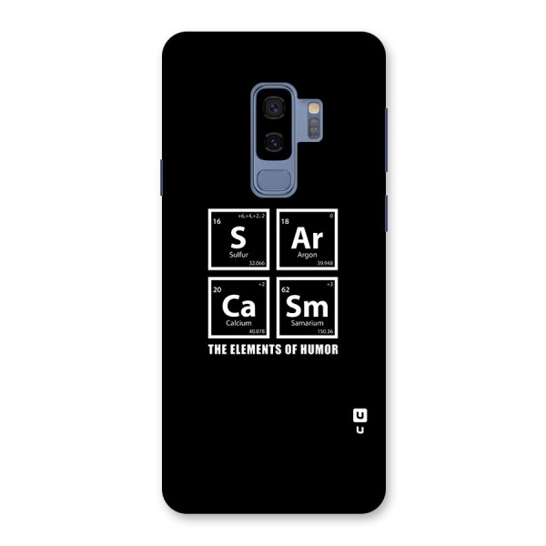 The Elements of Humor Back Case for Galaxy S9 Plus