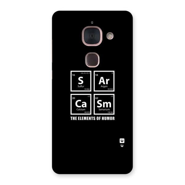 The Elements of Humor Back Case for Le Max 2