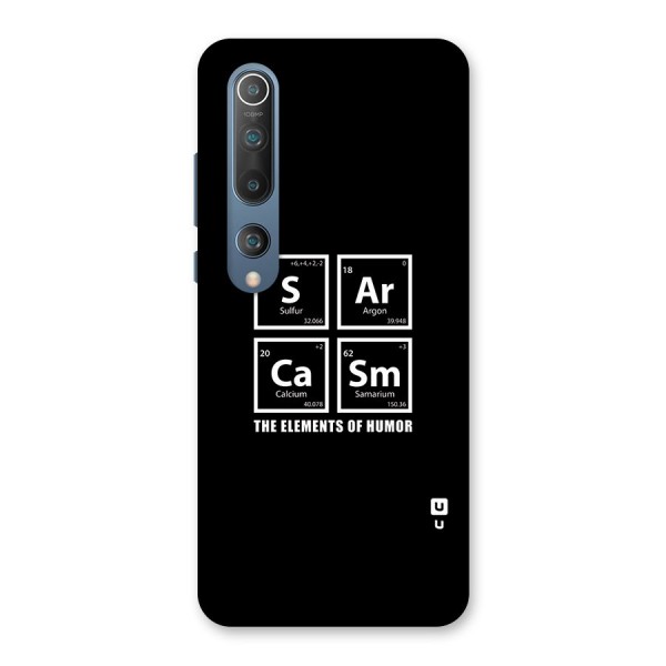 The Elements of Humor Back Case for Mi 10