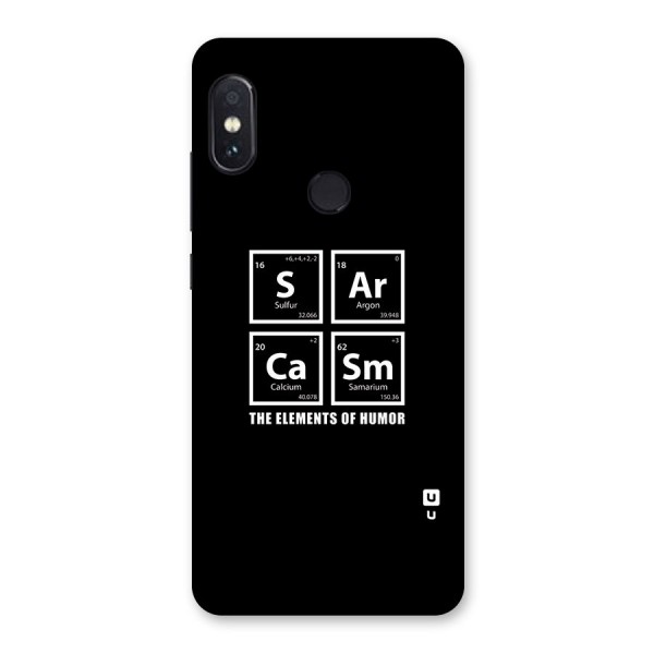 The Elements of Humor Back Case for Redmi Note 5 Pro