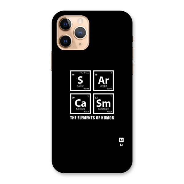 The Elements of Humor Back Case for iPhone 11 Pro