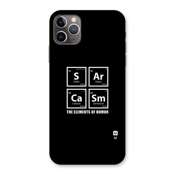 The Elements of Humor Back Case for iPhone 11 Pro Max