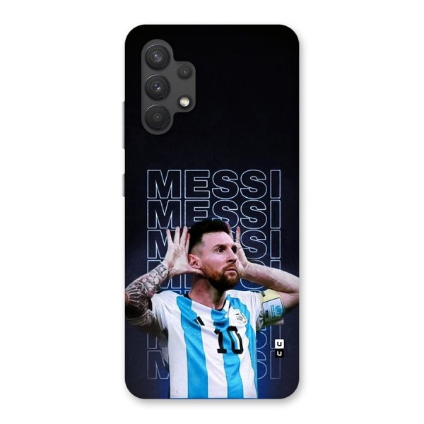 The Football Genius Back Case for Galaxy A32