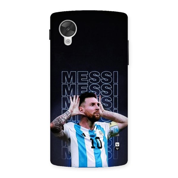 The Football Genius Back Case for Google Nexus 5