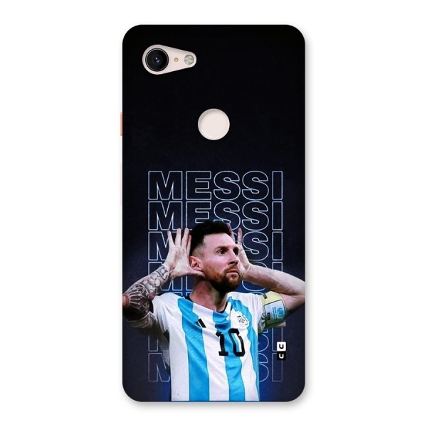 The Football Genius Back Case for Google Pixel 3 XL