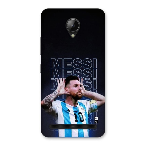 The Football Genius Back Case for Lenovo C2