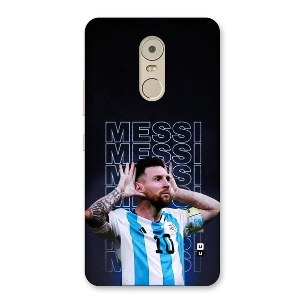 The Football Genius Back Case for Lenovo K6 Note
