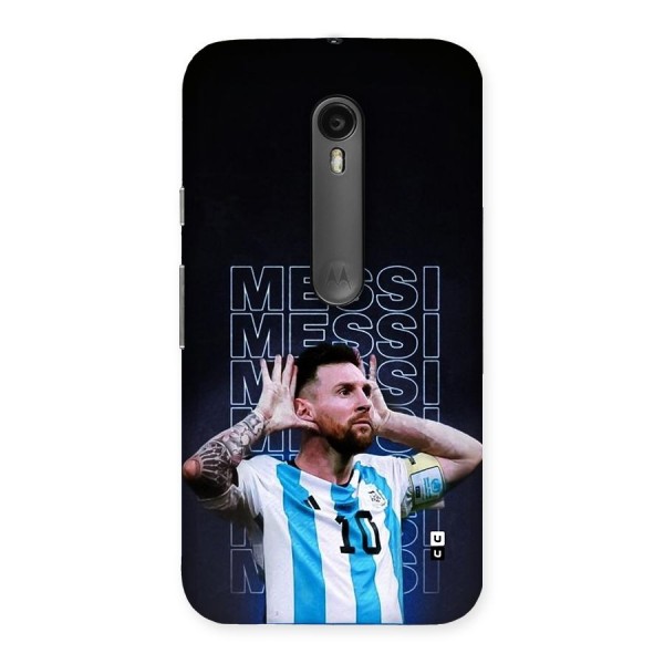 The Football Genius Back Case for Moto G3