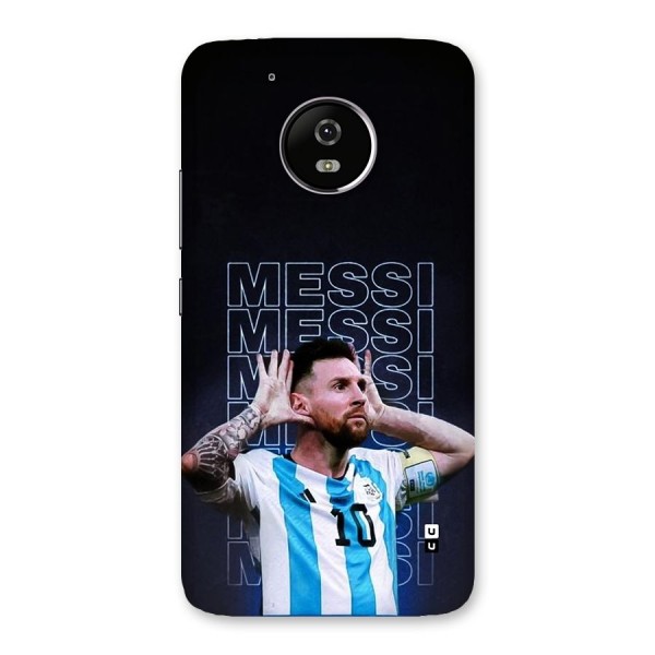 The Football Genius Back Case for Moto G5