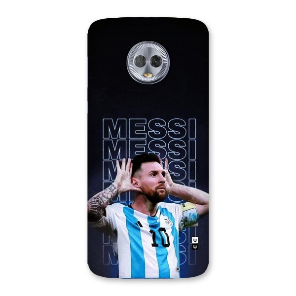 The Football Genius Back Case for Moto G6 Plus