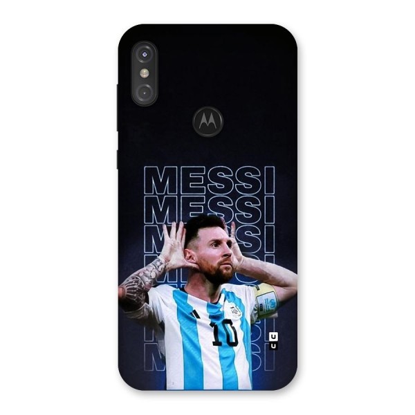 The Football Genius Back Case for Motorola One Power
