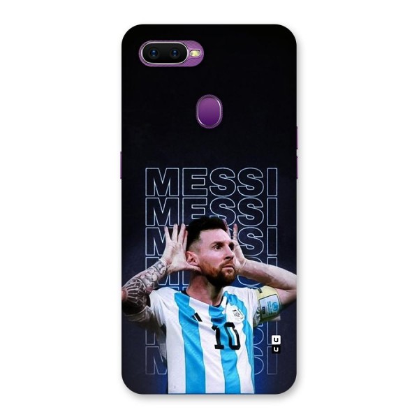 The Football Genius Back Case for Oppo F9