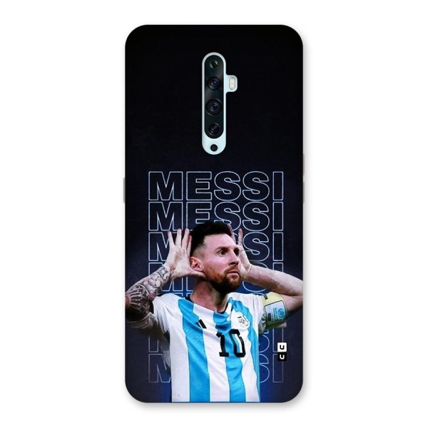 The Football Genius Back Case for Oppo Reno2 F
