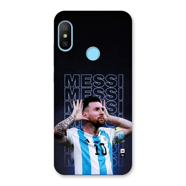 The Football Genius Back Case for Redmi 6 Pro
