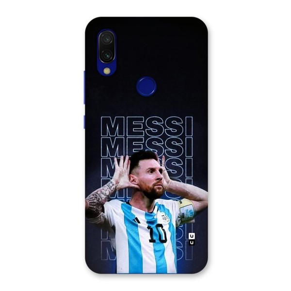 The Football Genius Back Case for Redmi 7