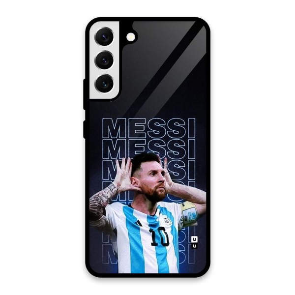 The Football Genius Glass Back Case for Galaxy S22 Plus 5G